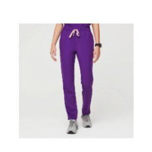 FIGS Magic Purple Yola - High Waisted Scrub Pants (XS)